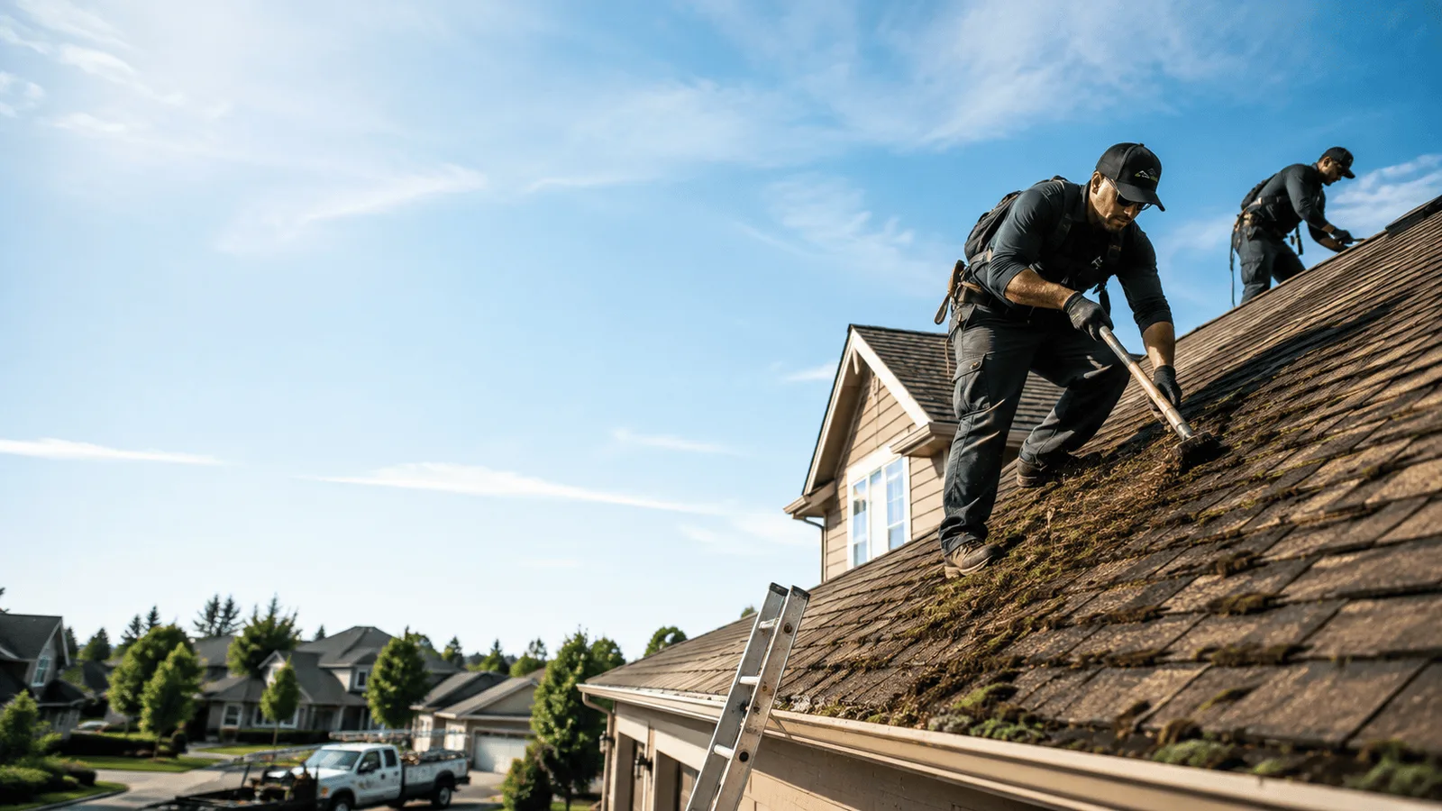 Roof Moss Removal in Mentor, OH near me